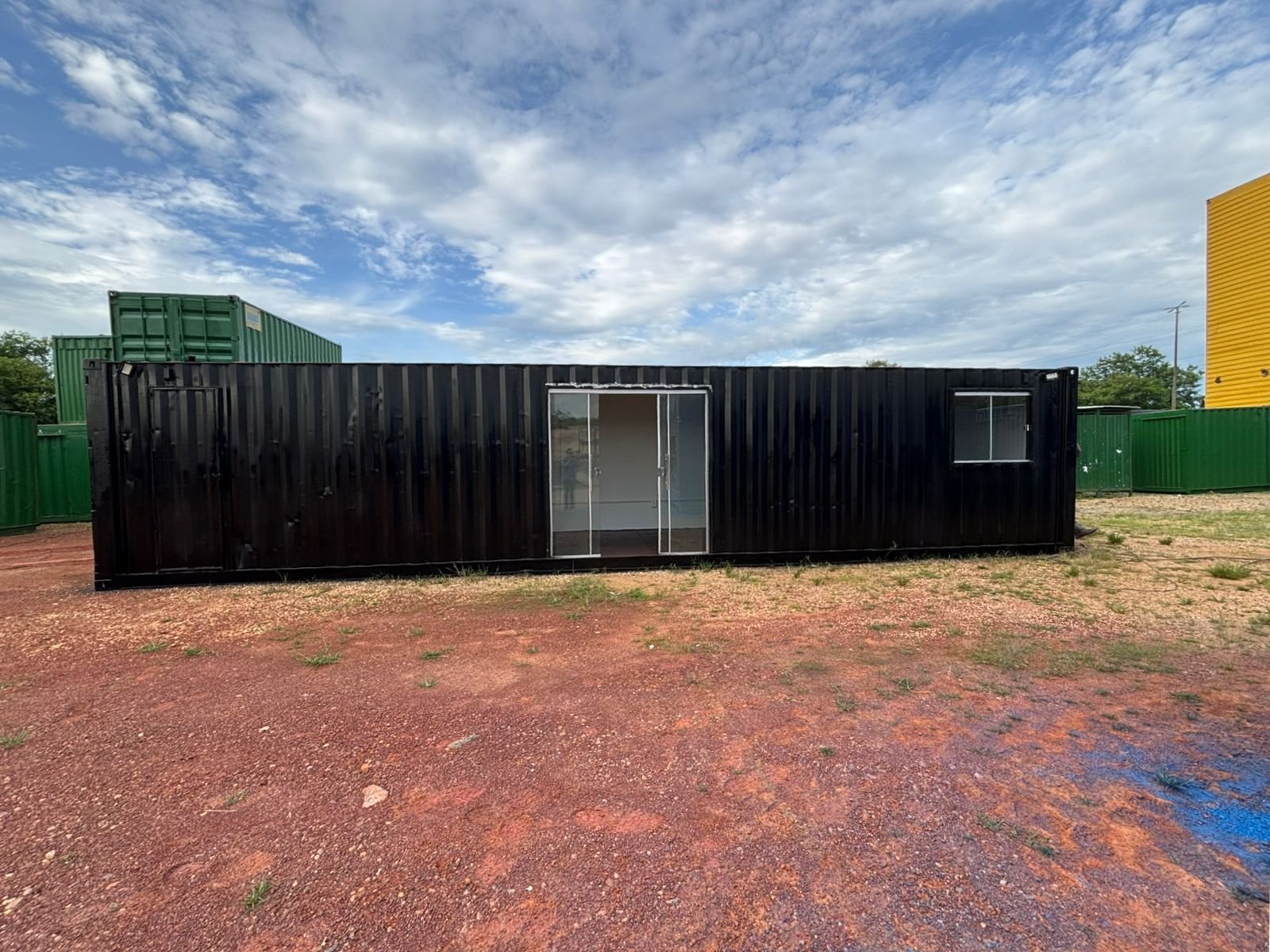 Container Escritório 12 m com Banheiro — 40 pés - foto 1